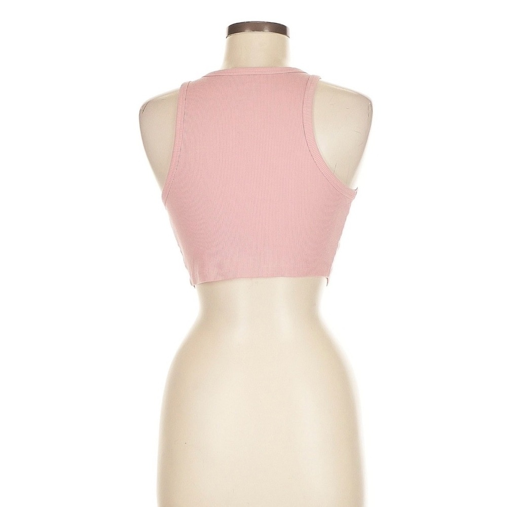 Wild Fable Pink Ribbed Crop Top - Picture 2 of 4